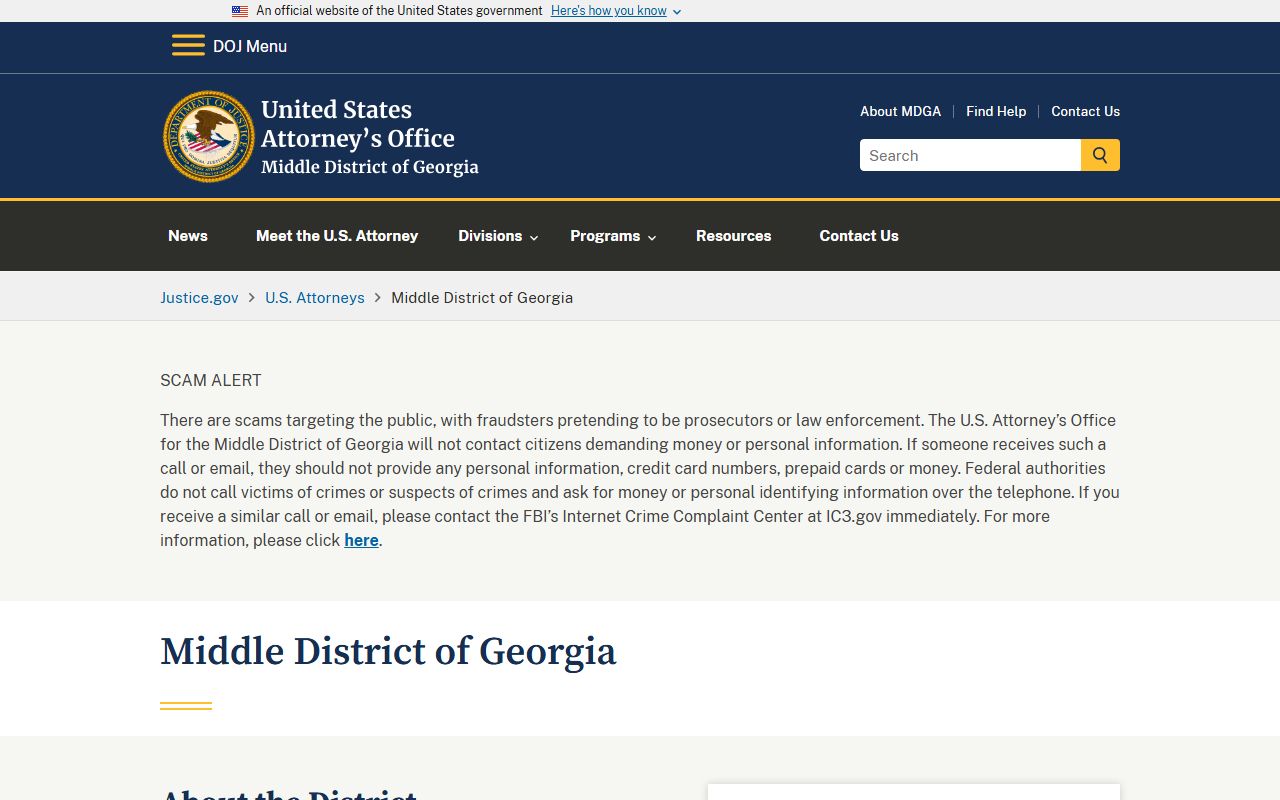 Oconee County warrant records federal prosecution source
